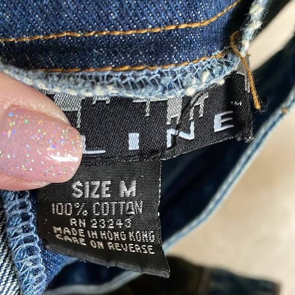 NY Line vintage patchwork jean vest size medium - Picture 14 of 14